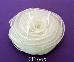 Portafede a forma di rosa in organza - Accessori Pamù