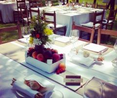 Allestimento matrimonio rustic chic