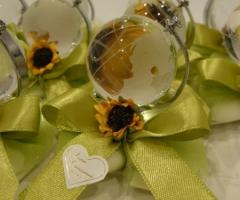 Mappamondo vetro - Anna Creazioni