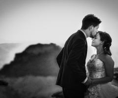 San Leo Wedding - La Repubblica di San Marino in lontananza