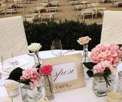 360gradieventi - L'allestimento del tavolo degli sposi