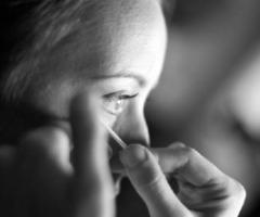 Foto a casa della sposa