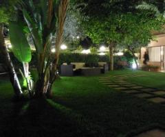 Matrimonio serale in villa