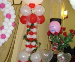 Palloncini colorati per le nozze