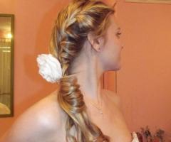 Acconciatura con intreccio da Irene Baldini make-up artist
