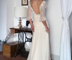 Miranda Di Sipio Atelier - "Fiori di Gelsomino"
Tessuti: Raso e Georgette in pura seta