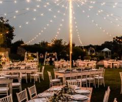 Masseria Luco - Allestimento serale all'aperto
