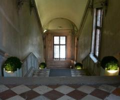 Interno della location di nozze a Venezia