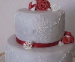 Rosamunda cake per il matrimonio