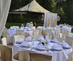 Agriturismo Savoca - Mise en place in stile total white