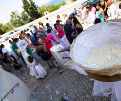 All'uscita dalla chiesa
