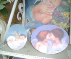 Bomboniere con decoro di angeli per le nozze