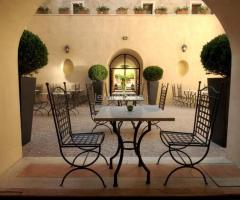 Patio della location di matrimonio