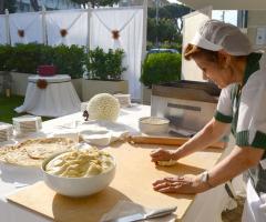 Prelibate piadine tipiche della cucina romagnola