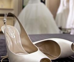 Scarpe per la sposa con plateau