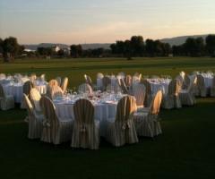 Ricevimento di matrimonio nel campo da golf della Masseria