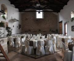 Sala ricevimenti del Baglio Aversa