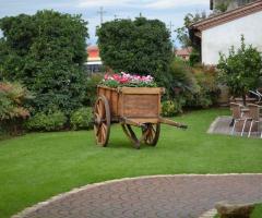 Il giardino del ristorante