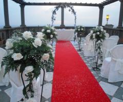 Terrazza panoramica con vista su Roma - Villa Monte D'Oro