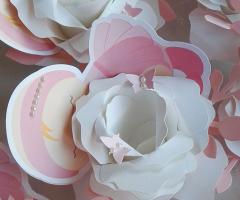 Tiziana creazioni eventi  Coreografie di carta per eventi