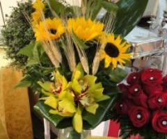 Vivaio Ferrante - Composizione di girasoli per i centrotavola