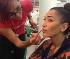 Claudia Lipari - Truccatrice di Nina Zilli ospite a Miss Italia