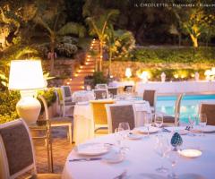 Il Circoletto - L'esterno della location alla sera