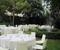 Giardino del ristorante - Ristorante Novilunio