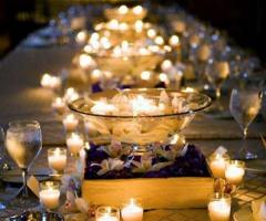 Ricevimento di matrimonio a lume di candela organizzato da Magic Day Wedding and Events Planner