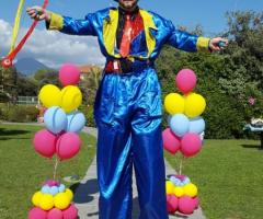 Clown Bussola - Trampolieri e giocolieri