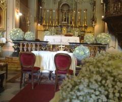 Addobbi floreali per il matrimonio chiesa