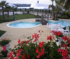 La piscina del ristorante