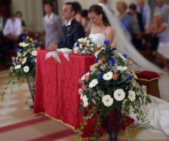 Fiori colorati per la cerimonia di matrimonio - I fiori di Giuli