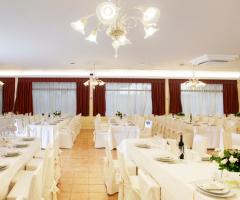 Sala interna della location di matrimonio - Hotel Villa Pigna