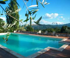 La piscina della villa