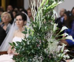 Addobbo floreale chiesa