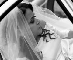 Ritratto sposa b/n