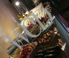 Allestimento del buffet nuziale