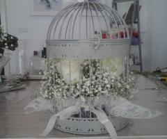 La Rosa Blu - Gabbietta con rose