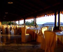 New Antica Rocca Donwivar - Allestimento in terrazza al tramonto