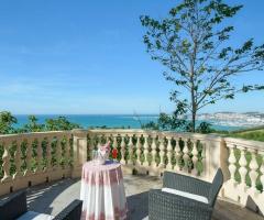 Villa Krizia - La terrazza con vista