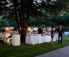 Villa Giulia - Il buffet nel parco
