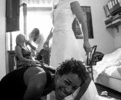 Fotografia a casa della sposa