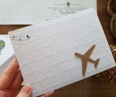 Partecipazioni matrimonio tema viaggio