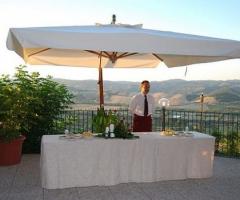 Terrazza panoramica della location