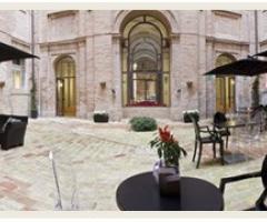 Panoramica della corte interna