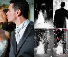 Composit sposi lancio del riso