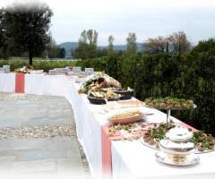 Aperitivo a buffet per il matrimonio