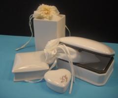 Bomboniere portagioie per le nozze