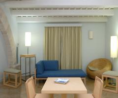 Gli interni della struttura